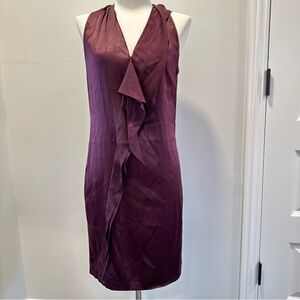 Vince Burgundy Mini Dress Size XS
